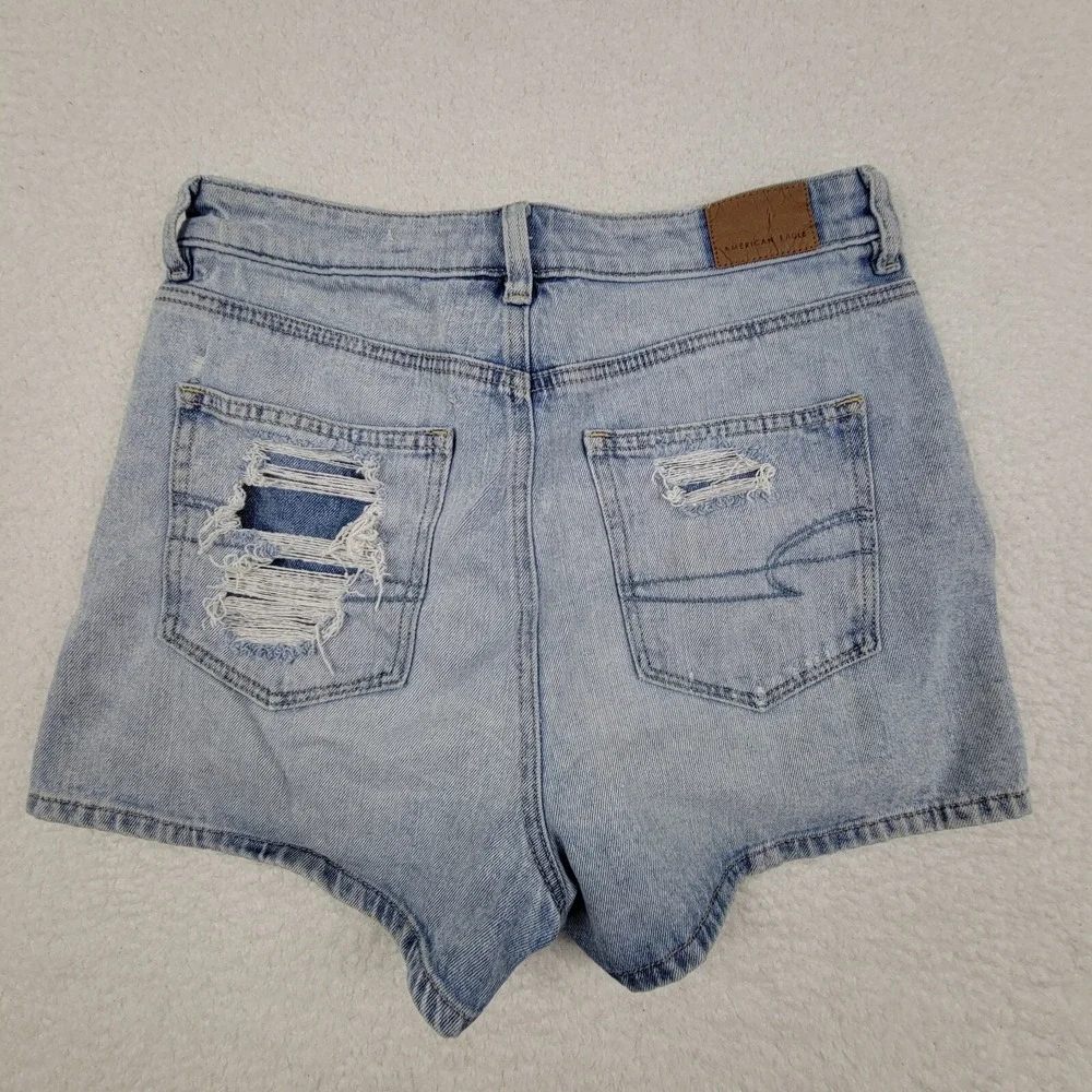 American Eagle Mom Short Comfort Stretch‎ Waistband Womens 4 Measures 27 x 2 - Picture 8 of 9